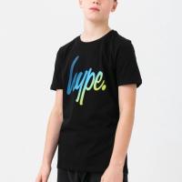 T-SHIRT - BOYS BLACK CITRUS SCRIPT