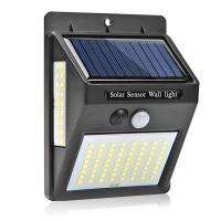 100LED Solar Light Outdoor Solar Lamp PIR Motion Sensor Waterproof Solar Focus Sunlight For Garden Decoration Street Lantern