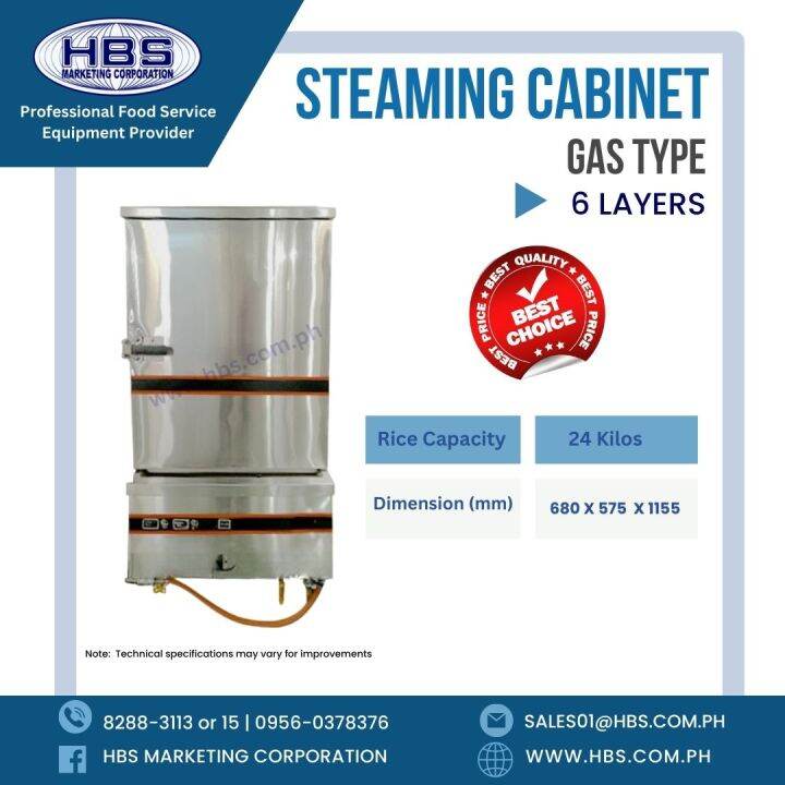 Stainless Rice Steamer (Steaming Type6 Layers Lazada PH