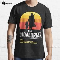 New The Dadalorian Fathers Day Funny Meme Gift T-Shirt Cotton Tee Shirt S-3Xl Custom Gift Tee Shirt Streetwear All Seasons