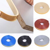 ♚△ New 1M Self-adhesive U-Shaped Edge Strip banding tape Wood Furniture Wardrobe Board protector cover Silicone Rubber Seal Strip