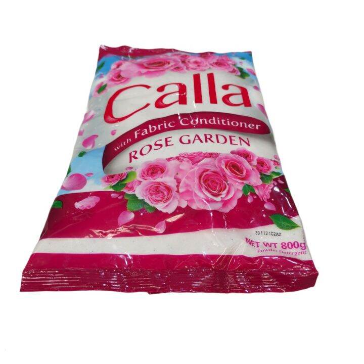 Calla Detergent Powder Fabcon Rose Garden P 800Grams Lazada PH