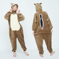 ชุดนอนเด็กลายอะนิเมะ Kigurumi Chimunk Onesie,ชุดนอนเด็กมาสคอตน่ารัก