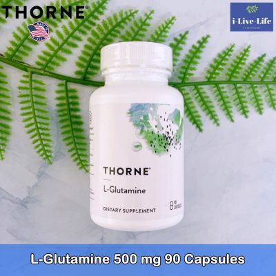 แอล-กลูตามีน L-Glutamine 500 mg 90 Capsules - Thorne