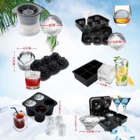 hot【cw】 Silicone Maker  Sphere Trays Bar Accessories Cocktail Whiskey Glass Molds Chocolate