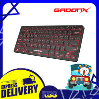 คีบอดไร้สาย คีย์บอร์ดบลูธูท GADONX GBK-101 Bluetooth Multi-Device Keyboard รับประกัน 1 ปี