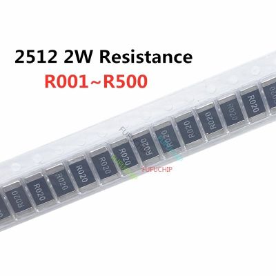 【CW】 Alloy resistance 50PCS 2512 2W R001 R002 R003 R004 R005 R006 R008 R010 R012 R015 R020 R025 R030 R050 1 chip resistors