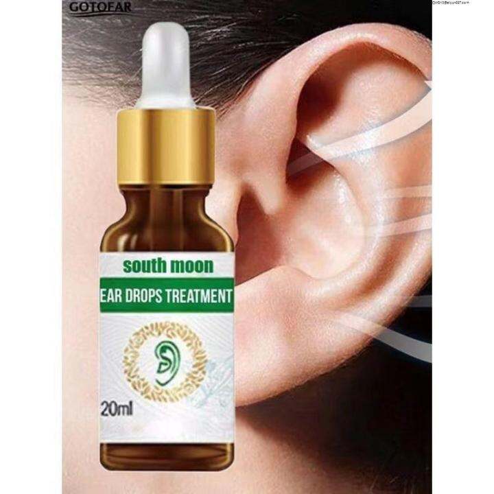 Ear care solution ear care antiseptic Ear care plastic flashlight 20ml South Moon Tinnitus Ear