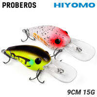 PROBEROS 1ชิ้นเหยื่อลอย Crankbaits 9เซนติเมตร15กรัมสร้อยฝั่งหล่อเหยื่อตกปลา Topwater Wobblers ที่มีเสียงดัง Swimbaits ประดิษฐ์ฮาร์ดเหยื่ออุปกรณ์เสริม DW544