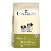 LuvCare Liver Flavor for Medium Breed Puppy Food 9kg อาหารสุนัข สูตรสำหรับ ลูกสุนัขพันธุ์กลาง รสตับ 9kg