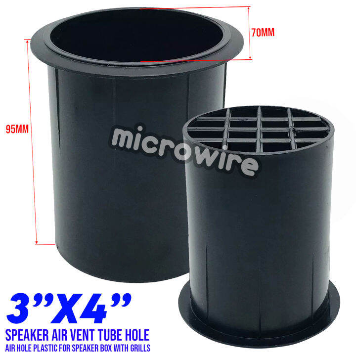 Speaker Air Vent tube hole Air Hole Plastic for Speaker Box With Grills