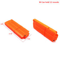 StarryBaby 6-12-18 Orange Reload Clip For Nerf Magazine Round Darts Replacement Clip Toy