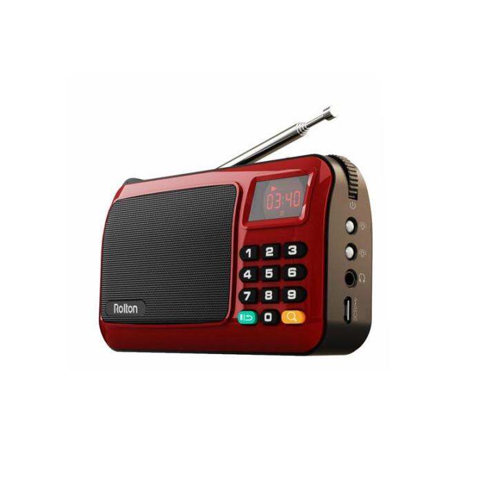 Rolton W405 Digital Mini Mp3 Music Player Portable Fm Radio Speaker Tf ...