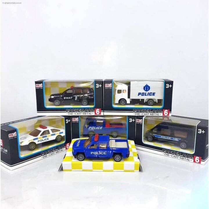 Alloy Cast 164 Scale Diecast Collectible Police Car Toys ♈ Lazada PH