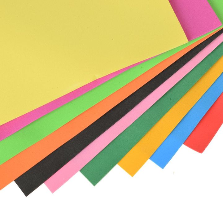 1pack-10-sheets-290x200x1mm-diy-handmade-multicolor-a4-fun-thick-kids-paper-sponge-eva-foam-paper