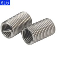 ✲■❍ M16 x 2 Helicoil Threaded Insert 304 Stainless Steel Thread Repair Wire Insert