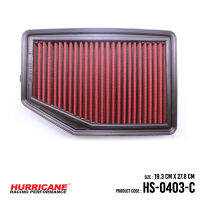 HURRICANE ไส้กรองอากาศสแตนเลสสตีลเฮอร์ริเคน (Honda CR-V 2.4L ปี15-16)