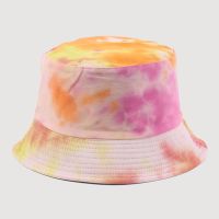 หมวกชาวประมง Topi Bucket ทรงถังไทผ้าฝ้ายสีสันสดใสสำหรับหมวกบ๊อบย้อมสีได้สำหรับฤดูใบไม้ร่วงปานามา