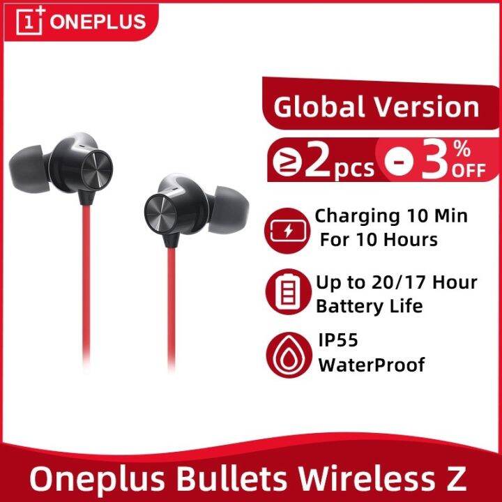 Oneplus Bullets Wireless Z Bass Edition Oneplus Earphones Bullets