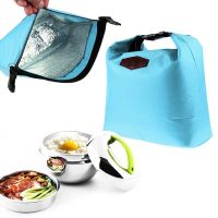 hot！【DT】❍  Fashion Thermal Insulated Cooler Lunchbox Storage Carry Picinic Food Tote Insulation