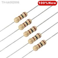 ♟ 20pcs/Lot 5 3W Carbon Film Resistor 1Ω 1.2 1.5 2 2.2 2.4 3 3.3 3.6 3.9 4.7 10 20 22 30 47 51 68 100K 220 330R M Ohm