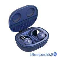ZZOOI New R200/J92 TWS Bluetooth-Compatible Headset 5.0 Sports Hanging Ear Type LED Digital Display HiFi Stereo Wireless Headset