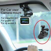 For Insta360 GO 3 Shooting Stand Car Sunshade Stand 360 Degree Rotation Camera For Gopro 11 Car Clip For Insta360 Accessories