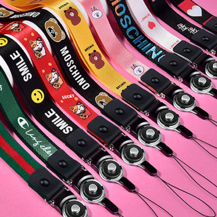 【Random Color】1PCS Neck Strap Lanyards for Mobile Phone Long Straps ...