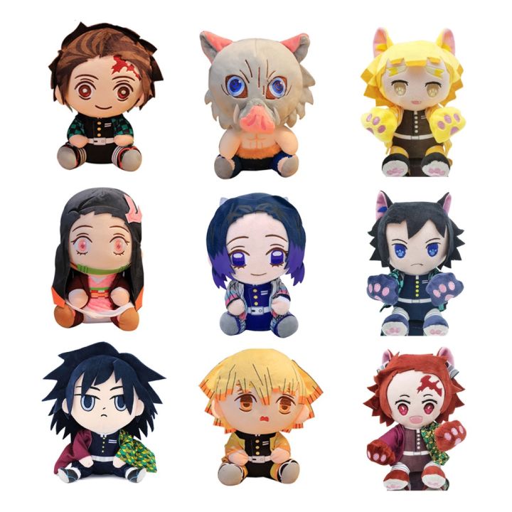 Demon Slayer Blade Plushie Doll Cartoon Kawaii Anime Tanjiro For Kids ...