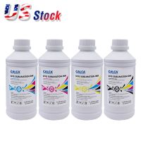 เรามีหมึกพิมพ์ระเหิด CMYK 4สีที่มีความหนาแน่นสูง1L สำหรับ DX4/DX5/DX6/DX7/I3200/S3200/4720/5113หัวพิมพ์