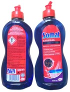 Combo 2 chai nước làm bóng Somat 750ml Nước trợ xả dùng cho máy rửa bát
