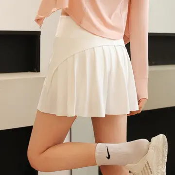 Women Pleated Tennis Skirt With Pockets Shorts Athletic Skirts