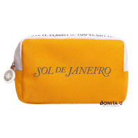Sol De Janeiro Cosmetics Bag กระเป๋าใส่เครื่องสำอาง size : 8 x 21 x 12 cm