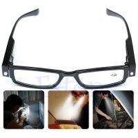 Multi Strength LED Reading Glasses Eyeglass Spectacle Diopter Magnifier Light UP A27542