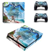 (สไตล์ใหม่) Horizon Forbidden West PS4 Slim ผิวสติกเกอร์สำหรับ Sony PlayStation 4เครื่องควบคุมและคอนโซล PS4หนังบางเฉียบสติกเกอร์รูปลอกเคสและฝาครอบ