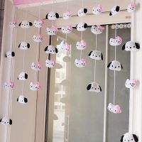 Kawaii Hello Kitty Pochacco Plush Door Curtain Sanrio Anime Toy Curtain Velcro Bedroom Living Room Door Curtain Pendant Decor