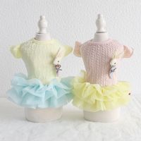 Rabbit Radish Pet Dog Clothes Spring Jacket Coat Cat Dress Dog Tutu Dress Pet Dress Clothing terrier Teddy XS-XL Dresses