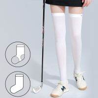 【YD】 Womens Stockings silk Socks for Breathable Non-slip Tennis Cycling Stovepipe