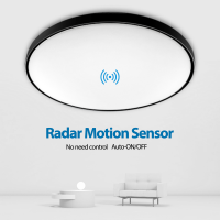 LED Radar Motion Sensor Ceiling Light 220V Cold White Modern Lamp with Auto-sensor Stairs Corrior Decor Smart Ceiling Chandelier