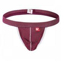 Men Underwer s Comfortable Jockstrap Backless Mesh Breathable Male Panties