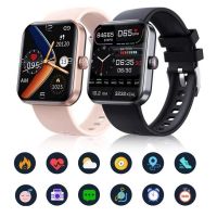 ✵ All day monitoring of heart rate and blood pressure Bluetooth fashion smartwatch Smart Watch Men Women Bluetooth Call Waterproof