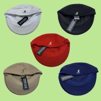 KANGOL Sp หมวกหน้าผ้าตาข่ายกลวงสำหรับฤดูร้อนหมวกเด็กส่งหนังสือพิมพ์สำหรับทั้งหญิงและชายใหญ่เส้นรอบวงหมวกแปดเหลี่ยม