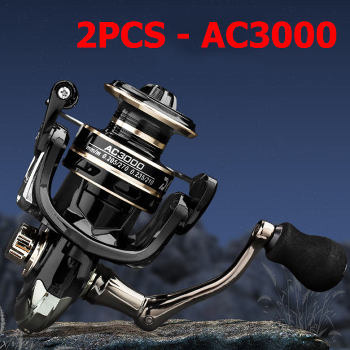 cqfishing-รอกหมุนตกปลา-รอกสปินนิ่ง-ตกปลา-daiwa-ขนาด-ac2000-7000-5-2-1-รอกสปิน-ตกปลา-อุปกรณ์-รอกตกปลา-สปูนโลหะ-รอก-เบรคสูงสุด-8kg-สปินนิ่งรุ่น-ส่งฟรี