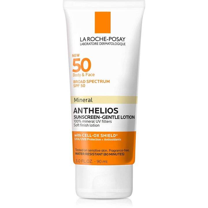 La RochePosay Anthelios Mineral Sunscreen Gentle Lotion Broad Spectrum