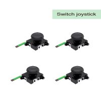 2pcs 3D Analog Joycon Joystick Thumb Sticks Sensor Green CablReplacements Accessories For Nintend Switch Joy Con Controller Controllers