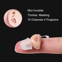 ▥ Tinnitus Medical Hearing Aid Amplifier Mini Invisible CIC Hearing Aids Deafness 10 Channels Tiny Digital in Ear Hearing Devices