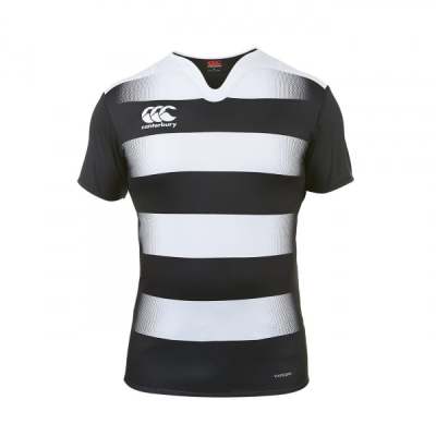 Rugby Jersey, Canterbury Challenge Black, Authentic, #1 Top Rated, Rugby