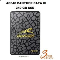 ลด 50% (พร้อมส่ง)240 GB SSD (เอสเอสดี) APACER AS340 PANTHER R/W 550/520(AP240GAS340G-1) SATA lll - สินค้ารับประกัน 3 ปี(ขายดี)