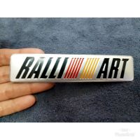 เพลทอลูมิเนียม  rallyart สีบรอนเงิน