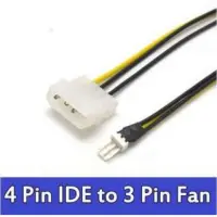 ??HOT!!ลดราคา?? สายแปลง Power 4 Pin IDE ไปเป็นไฟ 3Pin สำหรับพัดลม CPU หรือพัดลม Case (4-pin Molex / IDE to 3 pin CPU fan) ##ที่ชาร์จ แท็บเล็ต ไร้สาย เสียง หูฟัง เคส Airpodss ลำโพง Wireless Bluetooth โทรศัพท์ USB ปลั๊ก เมาท์ HDMI สายคอมพิวเตอร์